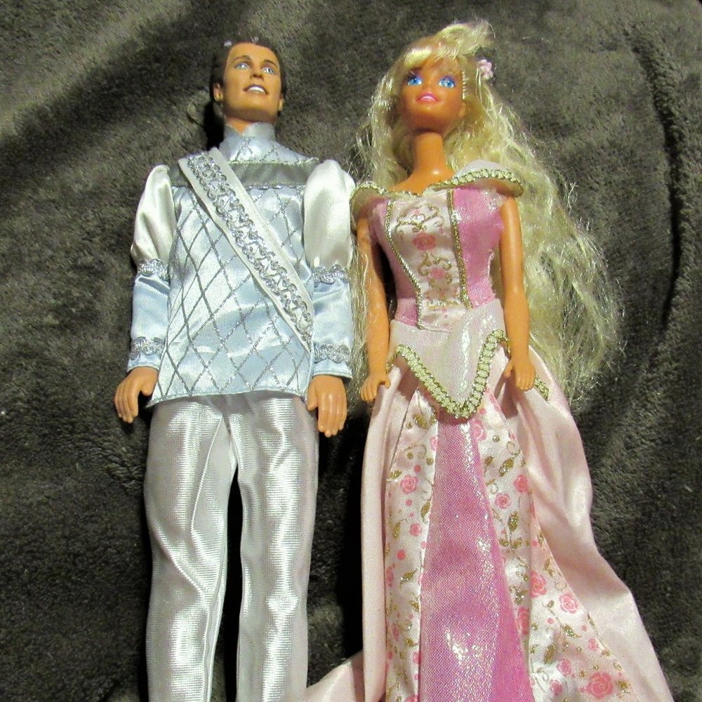 Vintage 1966 Barbie and 1966 Ken